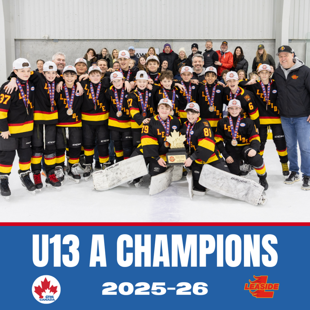 Leaside U13 A are 2025-26 GTHL Champions